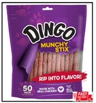 Dingo Non-china Munchy Stix Chews For All Dogs, 50-COUNT. Fixed Price $8.80.