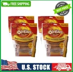 4 Pack Hartz Oinkies Rawhide Smoked Flavor Pig Skin Natural Treat For DOG,18.3OZ. Fixed Price $48.07.