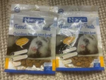2 Pack N-bone Pouch Ferret Soft Treats Chicken Flavor, 3 Oz. Fixed Price $13.65.