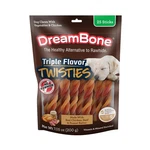 Dreambone Triple Flavor Twisties Chews For Dogs, 25 7.05 Ounce (pack Of 1). Fixed Price $13.31.