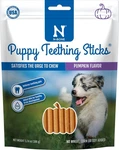 N-bone Puppy Teething Sticks Pumpkin Flavor 3.74 Oz Bag. Fixed Price $16.49.