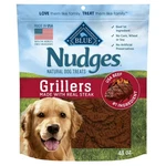 Blue Buffalo Nudges Grillers Steak Flavored Natural Dog Treats, 48 Oz.. Fixed Price $43.15.