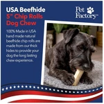 Thick & Durable Dog Rawhide Chews, 22 Count. Fixed Price $33.59.