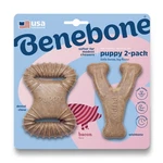 Benebone Puppy 2-PACK Dental Chew/wishbone Dog Toys, Made In Usa, Real B.... Fixed Price $35.19.