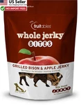 Fruitables Whole Jerky Bites Bison & Apple Dog Treats 5OZ Healthy Puppy From Usa. Fixed Price $17.88.