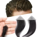 Bald Spot Human Hair Patch Toupee For Replacement Unit Pu Ultra Thin Skin Us. Fixed Price $13.45.