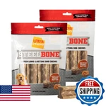 Ultra Chewy Steel Bones Large Size Peanut Butter Flavor - Super Long Lasting Dog. Fixed Price $39.93.