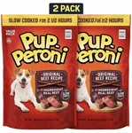 2 Pack Pup-peroni Dog Snacks Original Beef Flavor Treats (46 Oz.). Fixed Price $55.60.