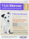 Triple Broad Spectrum Dewormer For Puppies - Small Dogs Chewable Treats. Fixed Price $17.09.