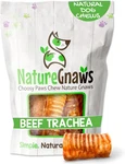Nature Gnaws Beef Trachea Chews For Dogs 3" (12 Count) - Long Lasting Natural Cr. Fixed Price $19.49.
