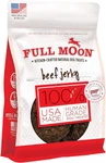 Full Moon Beef Jerky Dog Treats 11OZ, Human Grade Grain Free Usa. Fixed Price $20.39.