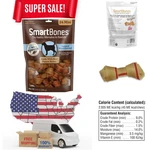 Smartbones Mini Chews With Real Peanut Butter 24 Count, Rawhide-free Fo.... Fixed Price $28.34.