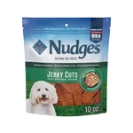 BESTBY11/28/2025 Blue Buffalo Nudges Jerky Cuts Dog Treats Chicken 10OZ Usa. Fixed Price $16.27.