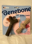 Benebone Puppy Tiny 2-PACK Bacon/maple Durable Dog Chew Toy Made Usa. Fixed Price $16.89.