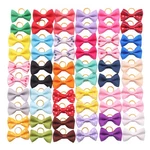 Yaka 60PCS (30 Paris) Cute Puppy Dog Small Bowknot Hair Bows With Rubber Band.... Fixed Price $7.76.