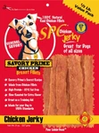 Savory Prime Natural Chicken Jerky Dog Treats 7OZ. Fixed Price $15.99.