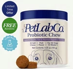 Petlab Co Probiotic Chew 30 Healthy Gut & Digestion All Dogs 12 Weeks. Fixed Price $19.97.