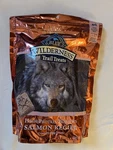 Blue Buffalo Wilderness Trail Treats Salmon Recipe High Protein Dog Biscuits .... Fixed Price $10.80.