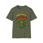 Unisex Softstyle T-shirt Dancing Broccoli Sombrero Maracas Funny Veggie Graphic. Fixed Price $17.96.