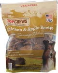 Top Chews 100 Natural Dog Treats 2.5 Pound Chicken Apple Sausages. Fixed Price $46.99.