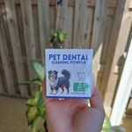 Mimo Style Dog Dental Powder, Teeth Cleaning Targets Tartar & Reduce. Fixed Price $12.00.