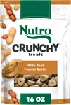 Nutro Crunchy Dog Treats With Real Peanut Butter, 16 Oz. Bag. Fixed Price $15.64.