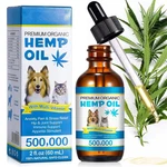 Pet Calming Oil Natural Extract Anxiety Stress Pain Relief For Dogs Cats 60ML. Fixed Price $19.99.