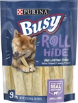 Rawhide Small/medium Breed Dog Bones, Rollhide - 9 Ct. Pouch. Fixed Price $19.99.