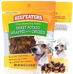 Beefeaters Dog Treats Sweet Potato Chews 40 Oz Resealable Bag Rawhidefree J.... Fixed Price $55.39.