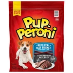 Pup-peroni Dog Treats With Real Beef Brisket, Hickory Smoked Flavor, 46 Oz.. Fixed Price $27.08.