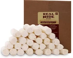 Real All Natural Dog Chew Treats Premium Rawhide Rolls, 9-10 Inch Lon. Fixed Price $64.26.