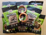 Lot Of - Redbarn Bully Rings Dog Chew Treats Natural Beef Expires 12/2028. Fixed Price $107.75.