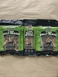Naturals 7 Inch Bully Braids + Sticks For Dogs Lot 3 New 105LA. Fixed Price $44.44.