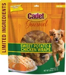 Gourmet Sweet Potato & Chicken Wraps Limited-ingredient Dog Chews, Healthy And. Fixed Price $37.99.