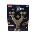 Nylabone Gourmet Style Strong Chew Peanut Butter Flavor Nylon Dog Toy. Fixed Price $15.21.