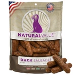 Loving Pets Natural Value Duck Sausages - Soft Jerky Dog Treats For Large & Smal. Fixed Price $12.09.