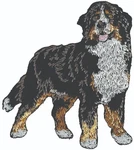 Bernese Mountain Dog Iron Patch (2 5/8" In) Realistic Breed Applique. Fixed Price $5.99.