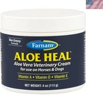 Farnam Aloe Heal 4OZ Vera Cream: Natural Care For Dogs And Horses. Fixed Price $26.99.