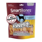 Chews Rawhide Free Twist Sticks 50 Count Real Chicken Smartbones Dog SBM-00464. Fixed Price $35.99.