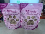2X Spunky Pup All Natural Dog Treats, Crunchy Biscuits, Prime Rib 10 Oz. Fixed Price $18.99.