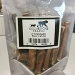 Bullysticks Organic 4" Free Range Dog Treats (15 Pack) Value Bag. Fixed Price $24.00.