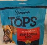 Stewart Freeze Dried Dog Food Topper, Pufftops, Bacon & Chicken 6 Oz. Fixed Price $19.99.