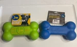 Jw Pet Large Isqueak Bone, Assorted Color 8" Durable Squeaky Dog Toy Heavy Duty. Fixed Price $12.00.