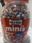 Milk-bone Snacks Mini Dog Biscuits, Flavored Crunchy Treats, 36 Oz.. Fixed Price $12.00.