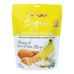 Organic Oven Baked Dog Treats - Banana & Sweet Potato, 14 Oz. Fixed Price $41.46.