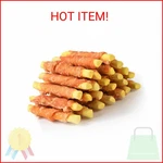 Asmpet Dog Treats Chews, Chicken Wrapped Pumpkin Biscuits, Soft Chewy Snacks. Fixed Price $22.34.