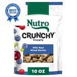Nutro Crunchy Dog Treats With Real Mixed 10 Ounce (pack Of 1), Berries. Fixed Price $12.34.