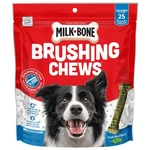 Milk-bone Brushing Chews Daily Dental Dog Treats, Fresh Mint Flavor,. Fixed Price $18.99.
