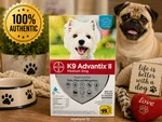 Bayer K9 Advantix Ii Flea & Tick Spot Treatment For Dogs, 11-20 Lbs 6 Pack New. Fixed Price $59.99.