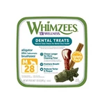 Whimzees Dog Dental Chews 28 Count All Natural Tartar Plaque Reduction Treats. Fixed Price $49.09.
